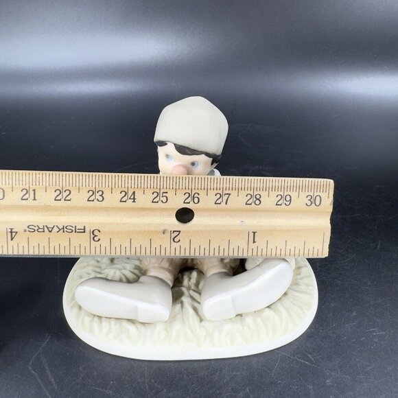 Kim Anderson 1999 I Promise You Laughter And Smiles Boy And Lamb Clown Figure - Picture 3 of 8